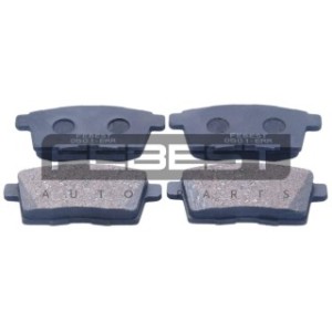 Kit de plaquettes de frein arrière FEBEST 0501-ERR pour MAZDA, FORD, LINCOLN 7T4Z-2200-A FEBEST
