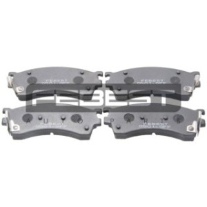 Kit de plaquettes de frein avant FEBEST 0501-GFF pour MAZDA BLYM-33-23Z FEBEST