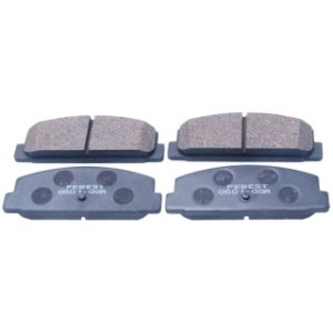 Kit de plaquettes de frein arrière FEBEST 0501-GGR pour MAZDA, MITSUBISHI B6Y8-26-43ZA