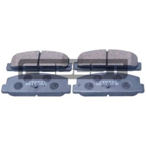 Kit de plaquettes de frein arrière FEBEST 0501-GGR pour MAZDA, MITSUBISHI B6Y8-26-43ZA FEBEST