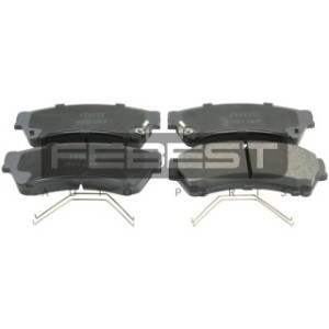 Kit de plaquettes de frein avant FEBEST 0501-GHF pour MAZDA, FORD, MERCURY, LINCOLN FEBEST