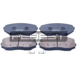 Kit de plaquettes de frein avant FEBEST 0501-TBF pour MAZDA, MITSUBISHI, FORD, LINCOLN FEBEST