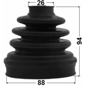 Kit de soufflet de joint homocinétique intérieur FEBEST 0515-BL23MT pour MAZDA 3 FEBEST