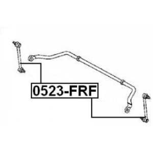 Biellette de barre stabilisatrice avant FEBEST 0523-FRF pour MAZDA BONGO FEBEST