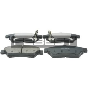 Kit de plaquettes de frein avant FEBEST 0701-RH418F pour SUZUKI 55810-54G12-000 FEBEST