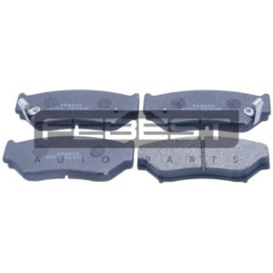 Kit de plaquettes de frein avant FEBEST 0701-SQ420F pour SUZUKI, SANTANA 1A10-33-23ZA FEBEST