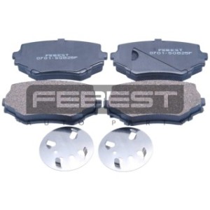 Kit de plaquettes de frein avant FEBEST 0701-SQ625F pour SUZUKI 1A14-33-23Z FEBEST