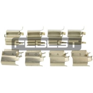 Clips de disque de frein FEBEST 0703-JB416F-KIT pour SUZUKI 55234-50J00 FEBEST