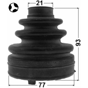 Kit de soufflet de joint homocinétique intérieur FEBEST 0815-FORMTT pour MAZDA, SUBARU FTB122540 FEBEST