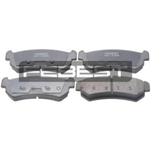 Kit de plaquettes de frein arrière FEBEST 1001-J200R pour DAEWOO, CHEVROLET 55500-85Z00-000 FEBEST