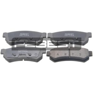 Kit de plaquettes de frein arrière FEBEST 1001-LACR pour CHEVROLET, DAEWOO 96800089 FEBEST