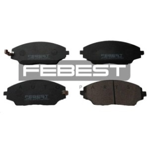 Kit de plaquettes de frein avant FEBEST 1001-T300F pour CHEVROLET 95231012 FEBEST