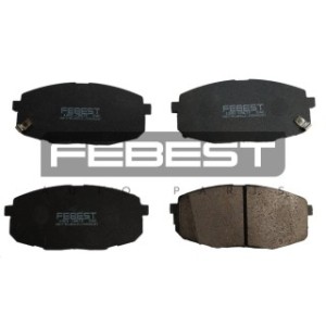 Kit de plaquettes de frein avant FEBEST 1201-CRETF pour KIA, HYUNDAI 0K2FA3328Z FEBEST