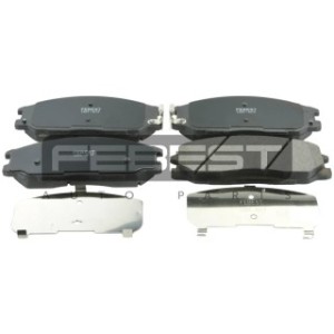 Kit de plaquettes de frein avant FEBEST 1201-H1F pour HYUNDAI, SSANGYONG 4813008260 FEBEST