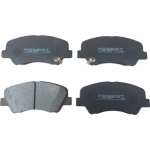 Kit de plaquettes de frein avant FEBEST 1201-H5F pour HYUNDAI, KIA 58101-1RA00