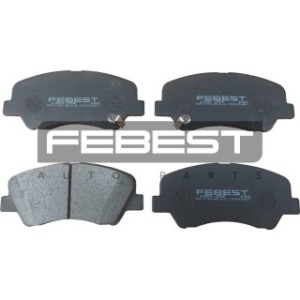 Kit de plaquettes de frein avant FEBEST 1201-H5F pour HYUNDAI, KIA 58101-1RA00 FEBEST
