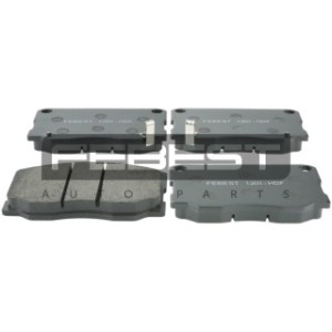 Kit de plaquettes de frein avant FEBEST 1201-HDF pour HYUNDAI FEBEST