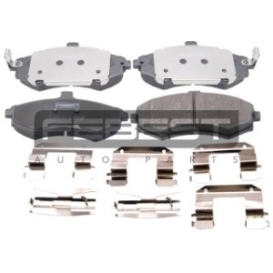 Kit de plaquettes de frein avant FEBEST 1201-LANF pour HYUNDAI 58101-17A10 FEBEST