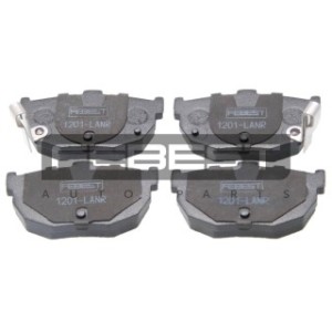 Kit de plaquettes de frein arrière FEBEST 1201-LANR pour HYUNDAI, KIA, NISSAN 1V0T-26-48Z FEBEST