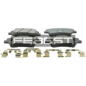 Kit de plaquettes de frein avant FEBEST 1201-SBF pour HYUNDAI, KIA 58101-1RA00 FEBEST