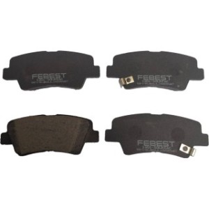 Kit de plaquettes de frein arrière FEBEST 1201-SOLR pour HYUNDAI, KIA, SSANGYONG 48413-341A0
