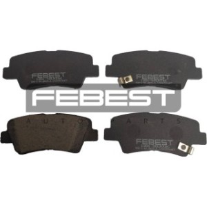 Kit de plaquettes de frein arrière FEBEST 1201-SOLR pour HYUNDAI, KIA, SSANGYONG 48413-341A0 FEBEST