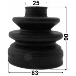 Kit de soufflet de joint homocinétique intérieur FEBEST 1215-SANFELH pour HYUNDAI et plus encore... FEBEST