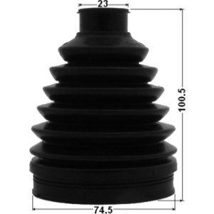 Kit de soufflet de joint homocinétique extérieur FEBEST 1217P-SOL2WD pour DACIA et plus encore... FEBEST