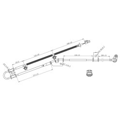 Capteur de vitesse de roue ABS FEBEST 12606-003 pour HYUNDAI OE 95670-2E300 FEBEST