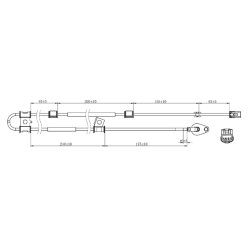 Capteur de vitesse de roue ABS FEBEST 12606-012 pour HYUNDAI OE 95671-2S300 FEBEST