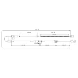 Capteur de vitesse de roue ABS FEBEST 12606-015 pour HYUNDAI OE 59810-2H300 FEBEST