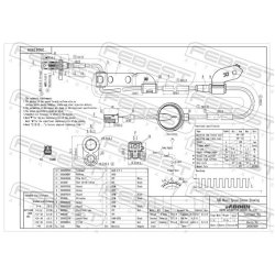 Capteur de vitesse de roue ABS FEBEST 12606-020 pour HYUNDAI OE 59930-2H300 FEBEST