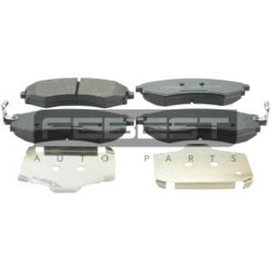 Kit de plaquettes de frein avant FEBEST 1401-REXIF pour HYUNDAI, SSANGYONG, KIA 4813005012 FEBEST