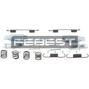 Kit de montage de mâchoires de frein FEBEST 1404-RODIIR-KIT pour SSANGYONG 4831621000 FEBEST