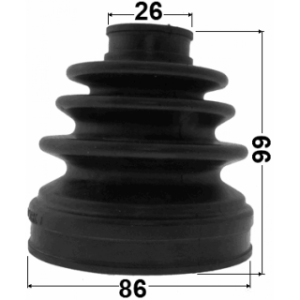 Kit de soufflet de joint homocinétique intérieur FEBEST 1415-NARH pour SSANGYONG et plus encore... FEBEST