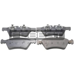 Kit de plaquettes de frein avant FEBEST 1601-164F pour MERCEDES 0044204020 FEBEST