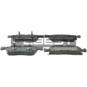 Kit de plaquettes de frein avant FEBEST 1601-166F pour JEEP, MERCEDES, DODGE 68052369AA FEBEST