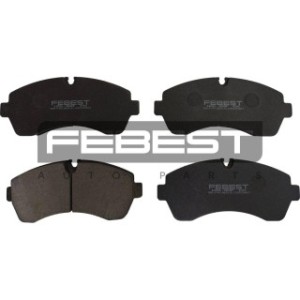 Kit de plaquettes de frein avant FEBEST 1601-906F pour MERCEDES, VW CRAFTER, SPRINTER FEBEST