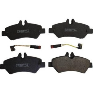 Kit de plaquettes de frein arrière FEBEST 1601-906R pour MERCEDES, VW SPRINTER, CRAFTER
