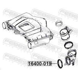 Joint d'étanchéité du boîtier de filtre à air FEBEST 16400-019 pour MERCEDES OE 2731410780 FEBEST