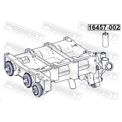 Soupape de commande de réglage d'arbre à cames FEBEST 16457-002 pour MERCEDES FEBEST