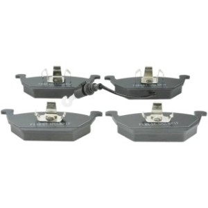 Kit de plaquettes de frein avant FEBEST 1701-8P1F pour VW, SKODA, AUDI, SEAT