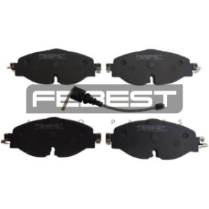 Kit de plaquettes de frein avant FEBEST 1701-8VF pour VW, AUDI, SKODA 5Q0698151 FEBEST