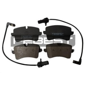 Kit de plaquettes de frein arrière FEBEST 1701-C7R pour AUDI A8 OE 4H0698451A FEBEST