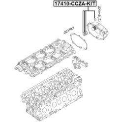 Kit de joints toriques pour électrovanne FEBEST 17410-CCZA-KIT pour AUDI et plus encore... FEBEST