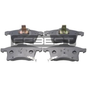 Kit de plaquettes de frein avant FEBEST 1801-ASHF pour VAUXHALL, CHEVROLET 1605080 FEBEST