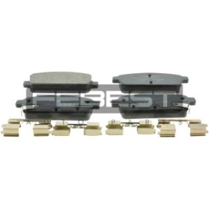 Kit de plaquettes de frein arrière FEBEST 1801-ASJR pour VAUXHALL, CHEVROLET, HOLDEN, BUICK FEBEST