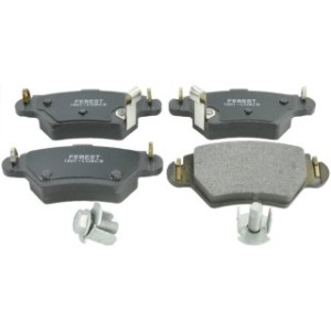 Kit de plaquettes de frein arrière FEBEST 1801-CORCR pour VAUXHALL 1605037