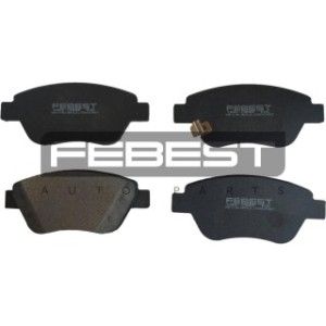 Kit de plaquettes de frein avant FEBEST 1801-CORDF pour VAUXHALL, FIAT 1605226 FEBEST
