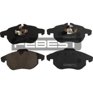 Kit de plaquettes de frein avant FEBEST 1801-ZAFBF pour VAUXHALL, SAAB, CADILLAC 1605088 FEBEST